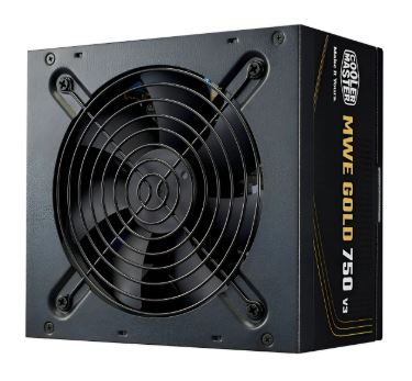 Fuente Cooler Master Mwe Gold 750W 80Plus