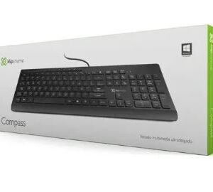 Teclado Klipxtreme Compass Multimedia Esp USB