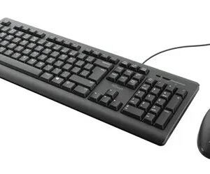 Combo Teclado-Mouse Trust Primo Black USB