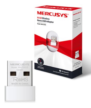 PLACA RED MERCUSYS ADAPTADOR USB NANO INALAMBRICO N150