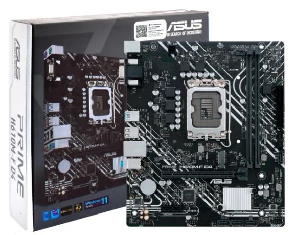 Mother Asus Prime H610M-F D4 R2.0