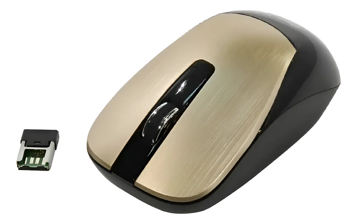 Mouse Wireless Genius Nx-7015 Gold
