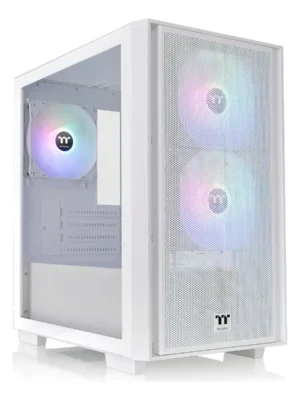 Gabinete C/Fuente Thermaltake Versa H16 + Tr2 500W (White Edition)