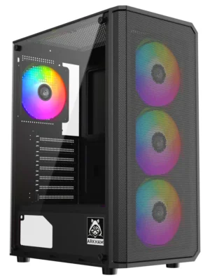 Gabinete Arkham Mel 4*Fan Argb Atx
