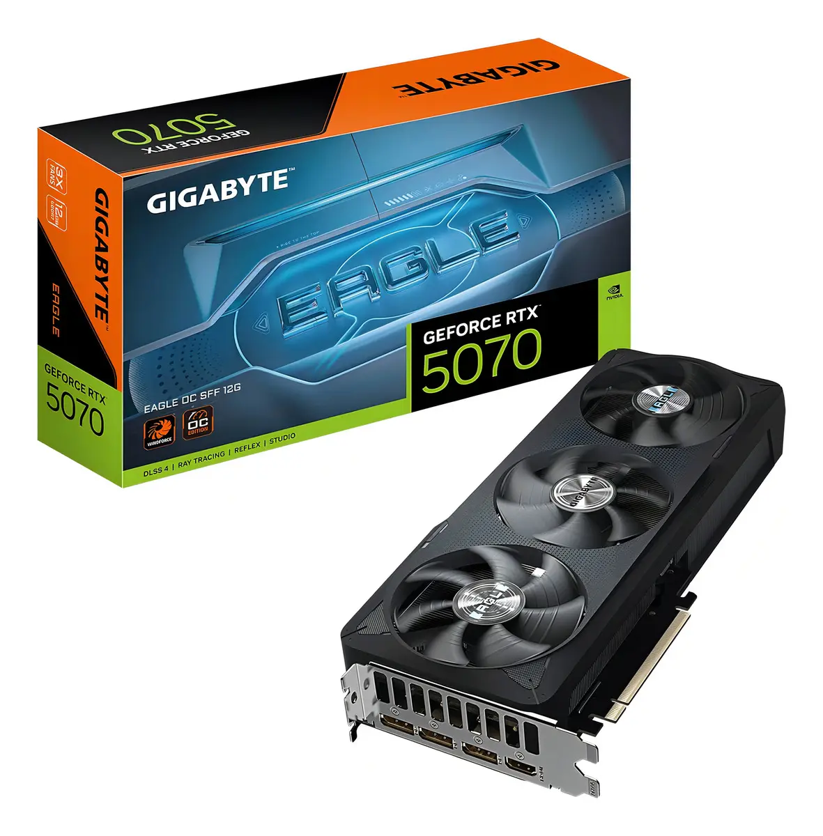 Placa de Video Gigabyte Nvidia Geforce Rtx 5070 Eagle 12G