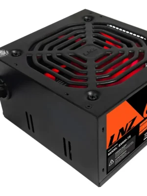 Fuente 600W Lnz Sx600-Ts Led Red Fan