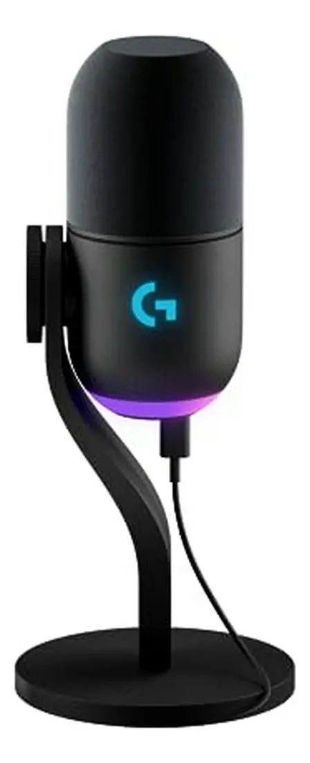 Micrófono Logitech Yeti Gx Rgb Black