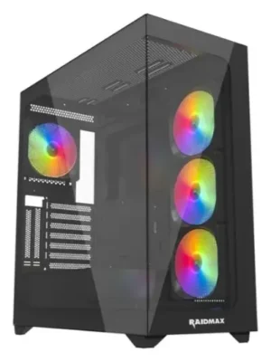 Gabinete Raidmax Infinita I800 Black Atx Tg Argb