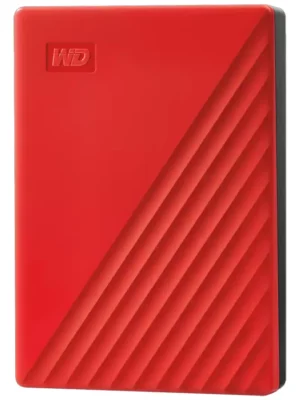 Disco Externo Western Digital Mypassport 4Tb Usb 3.2 Rojo