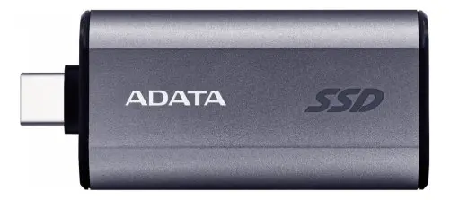 Disco Externo Adata Ssd Usb Tipo-C 3.2 500Gb Sc750-500G-Ccbk