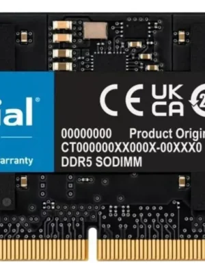 Memoria DDR5 Ddr5 Sodimm 16 Gb 4800 Mhz Crucial