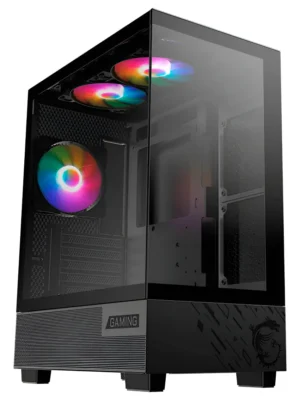 Gabinete Msi Pag Pano M110A Black Fan Rgb Sin Fuente