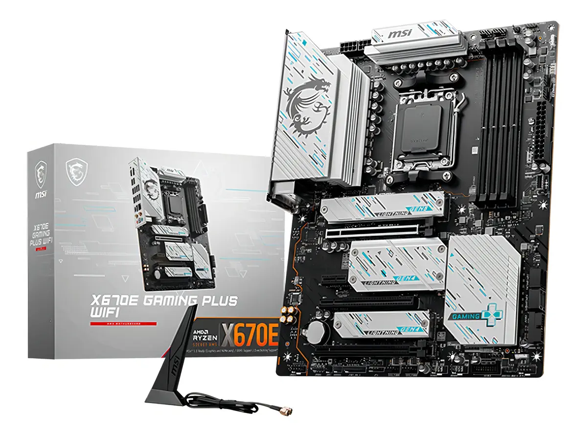 Mother AMD Msi Am5 X670E Gaming Plus Wifi Ddr5 Box