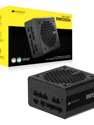 Fuente Corsair Rm1000E 1000W Cybenetics Gold Full Modular Pcie 5.1 / Atx 3.1 Black (1280)