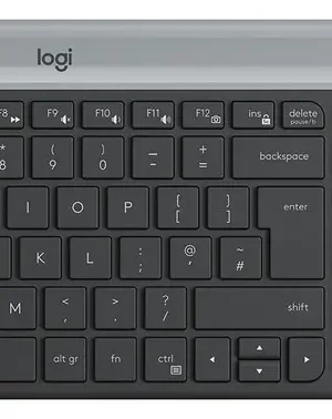 Combo Teclado+Mouse Logitech Teclado Y Mouse Slim Inalambrico Mk470 Graphhite