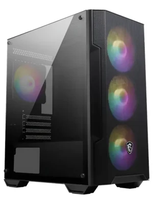Gabinete Msi Mag Forge M100A Acrilico Mid-Tower Fan Rgb X4 (2237)