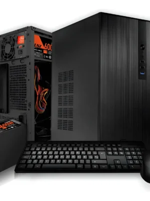 Gabinete Sentey Tm40 C/Fuente 600W + Mouse + Teclado