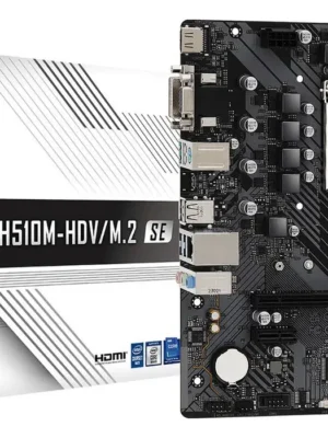 Mother Intel Asrock  H510M-Hdv/M.2 Se Intel Lga1200 10Ma./11Ava Gen