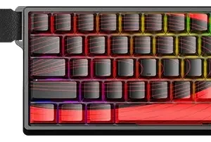Teclado Mecanico Gamer Aula Win60He Max Black/Red