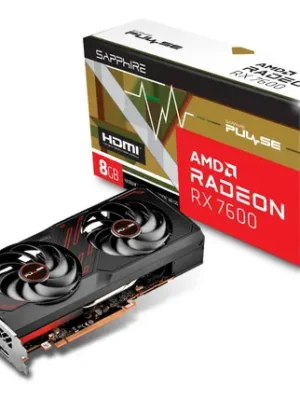 Placa de Video Sapphire Pulse Rx 7600 Oc 8Gb