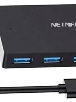 Hub Netmak NM-HUBC USB-C a 4 Puertos USB-A 2.0