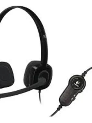 Auricular Logitech C/Microfono H151 Black Jack 3.5