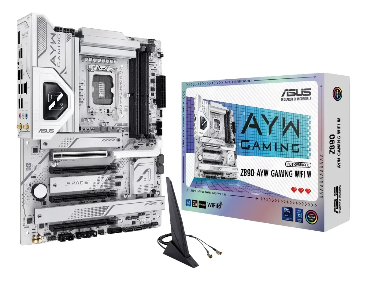 Mother Intel Asus Z890 Ayw Gaming Wifi W Lga1851 Ddr5