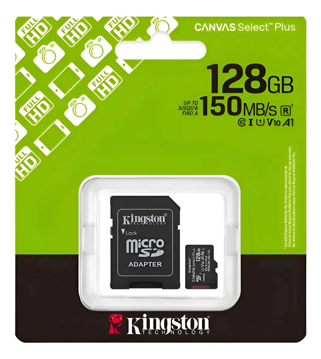 Memoria Micro SD Kingston Canvas SP 128GB