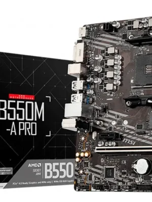 Mother AMD Msi Am4 B550M-A Pro Ddr4 Box M-Atx