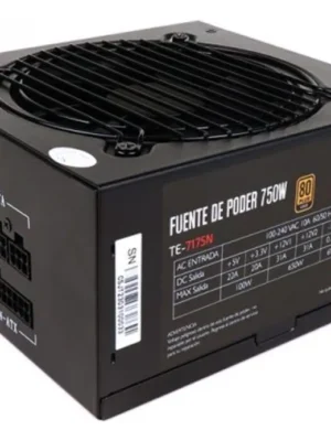 Fuente Teros Te-7175N 750W 80 Plus Gold Atx Full Modular
