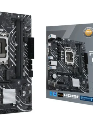 Mother Intel Asus S1700 Prime H610M-K D4 Ddr4 Box M-Atx