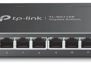 Switch TP-Link TL-SG116P 16 Puertos Gigabit PoE Smart