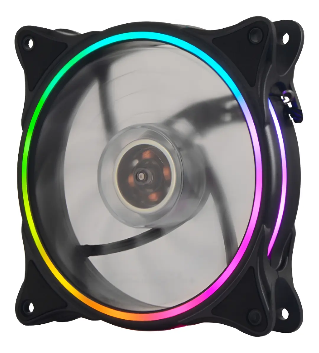 Cooler/Fan Raptor Frost Slim Ring120Mm Pwm+Argb Black