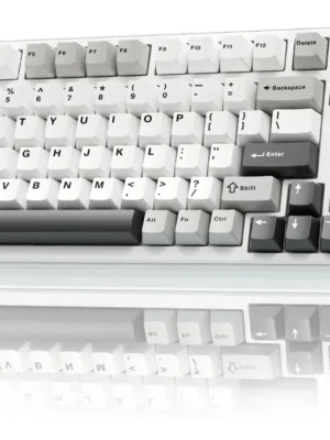 Teclado Mecanico Wireless Aula F99 Grey-White-Dark Grey