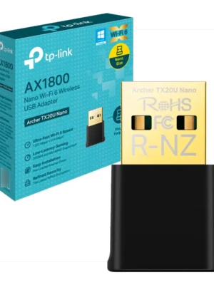 Placa de Red TP-Link Archer TX20U Nano USB AX1800 WiFi 6