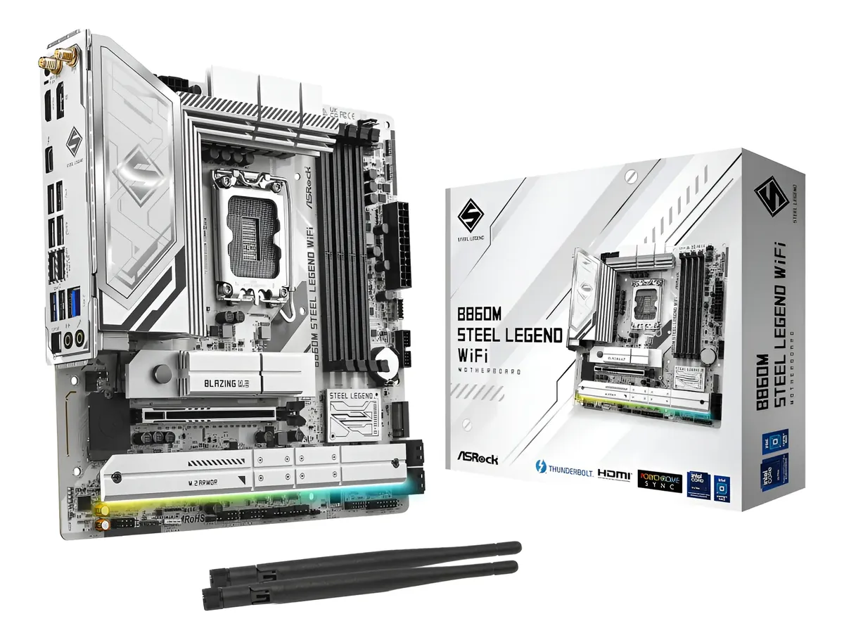 Mother Intel Asrock (Lga1851) B860 Steel Legend Wifi