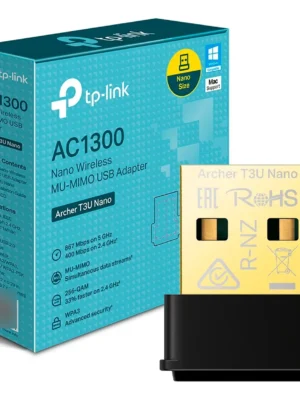 Placa de Red TP-Link Archer T3U Nano USB AC1300 Dual Band