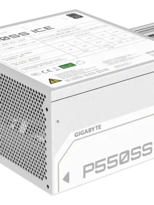 Fuente Gigabyte P550S 550W 80 Plus Silver Blanca