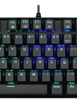 Teclado Redragon Kumara Black Red Switch Spanish K552Rgb-1R-Sp