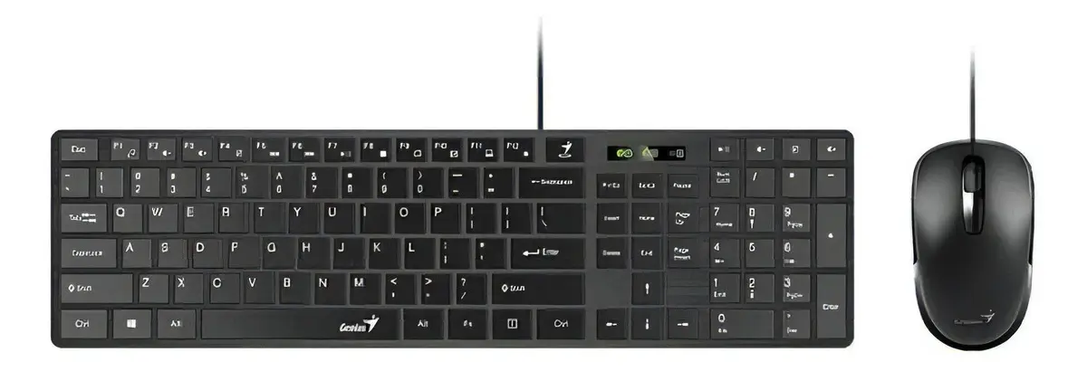 Mouse Genius Slimstar C126 Smart Usb Black