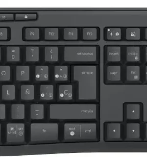 Combo Teclado+Mouse Logitech Mk370 Bluetooth Español Negro