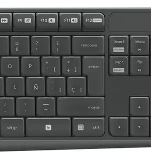 Combo Teclado+Mouse Inalámbrico Logitech Mk235 Negro
