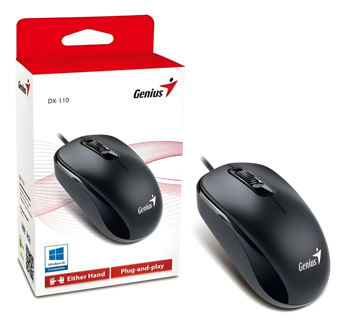 Mouse Genius Dx-110 Usb Black