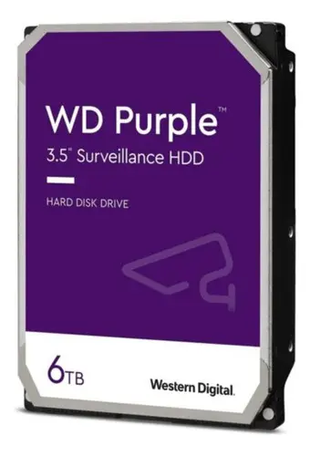 Disco HDD Western Digital Purple 6Tb 3.5" Sata 3.0