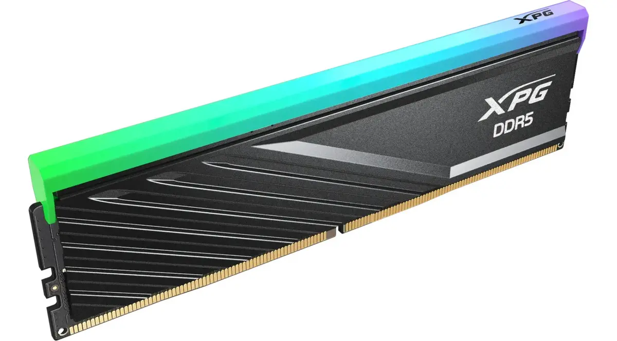 Memoria DDR5 Udimm Adata Xpg 16Gb Ddr5 6000 Black Rgb Cl48 1.1V