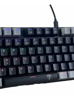 Teclado T-Dagger Bora T-Tgk313 Rainbow Bicolor Sp Black Grey