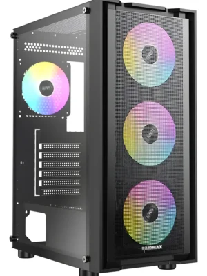 Gabinete 550W Raidmax Vector V216 Rgb Tg