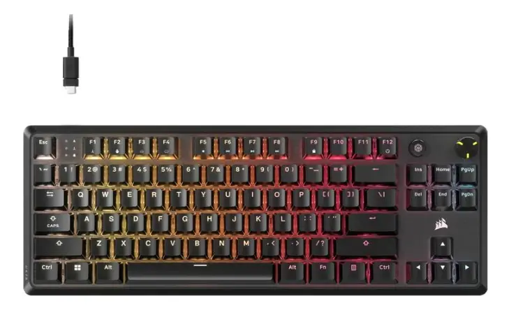 Teclado Corsair K70 Rgb Mecanico Black