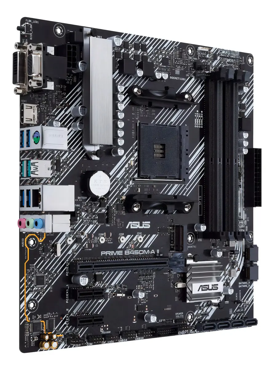 Mother AMD Asus Prime B450M-A Ii - Csm Am4 Ddr4