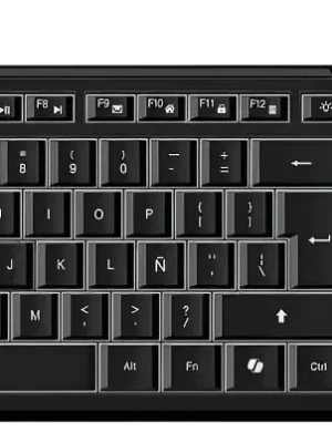 Teclado Genius Slimstar 820 Usb Black Retroilumina